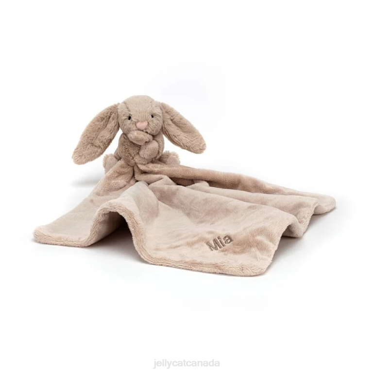 Jellycat Personalised Bashful Bunny Soother Beige BV0TH238 Toy