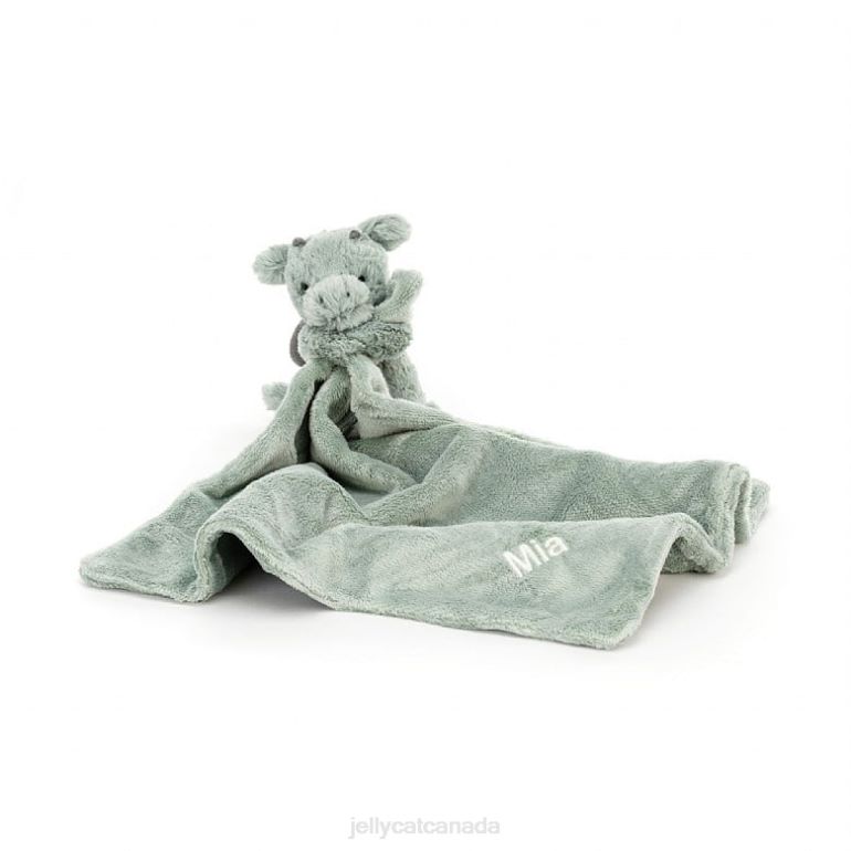 Jellycat Personalised Bashful Dragon Soother Green BV0TH488 Toy