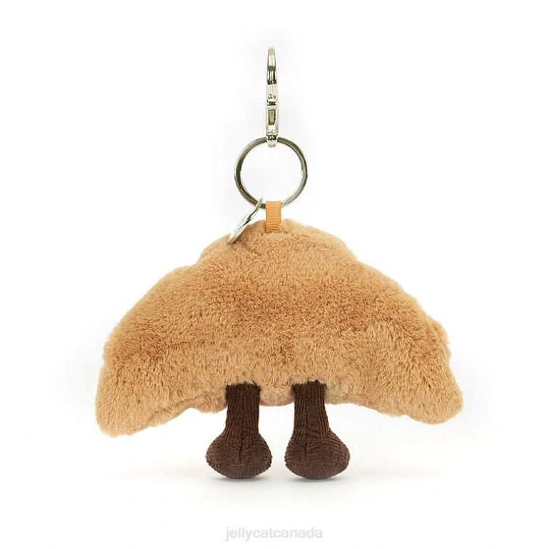 Jellycat Amuseable Croissant Bag Charm Beige BV0TH17 Accessory