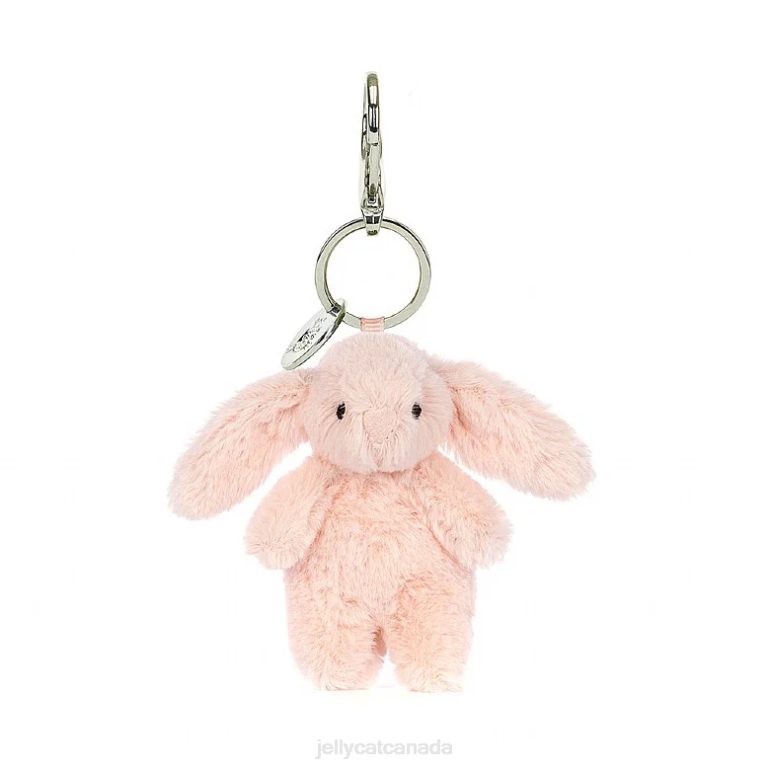Jellycat Bashful Blush Bunny Bag Charm Peach BV0TH613 Accessory
