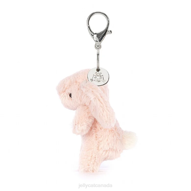 Jellycat Bashful Blush Bunny Bag Charm Peach BV0TH613 Accessory