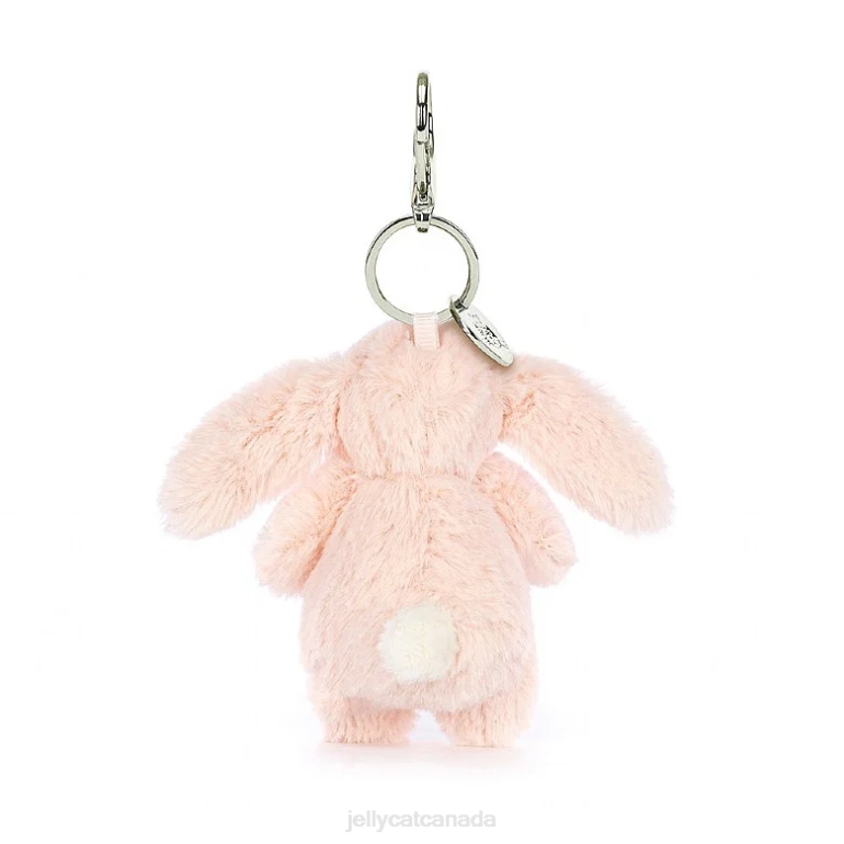Jellycat Bashful Blush Bunny Bag Charm Peach BV0TH613 Accessory