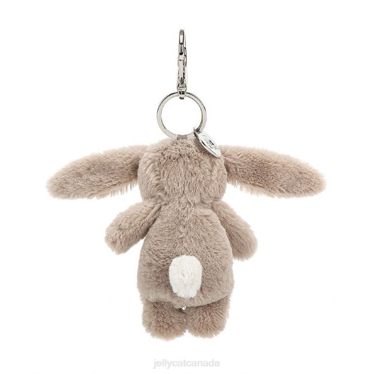 Jellycat Bashful Bunny Bag Charm Beige BV0TH525 Accessory
