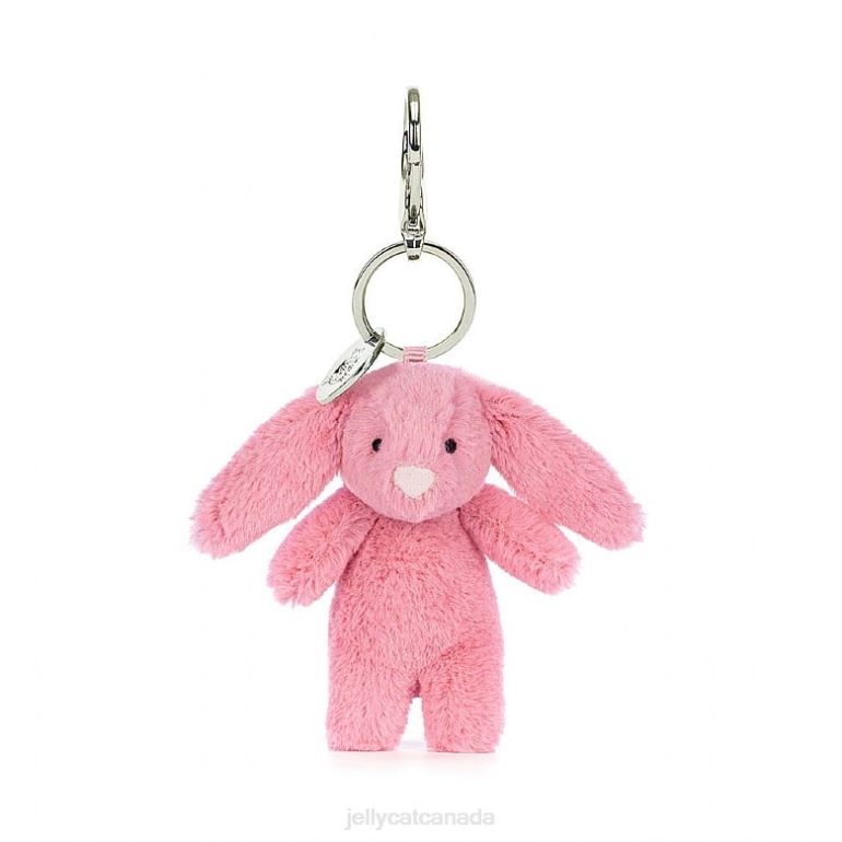 Jellycat Bashful Bunny Bag Charm Pink BV0TH24 Accessory