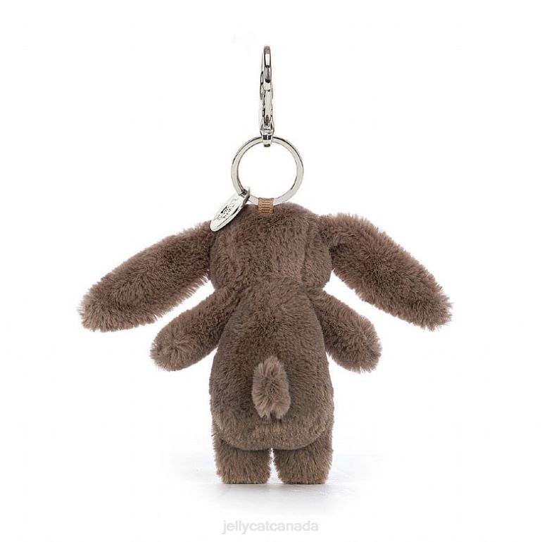 Jellycat Bashful Bunny Truffle Bag Charm Brown BV0TH560 Accessory