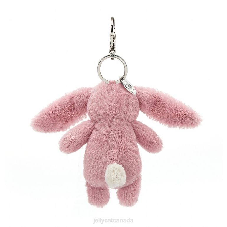 Jellycat Bashful Bunny Tulip Bag Charm Pink BV0TH577 Accessory
