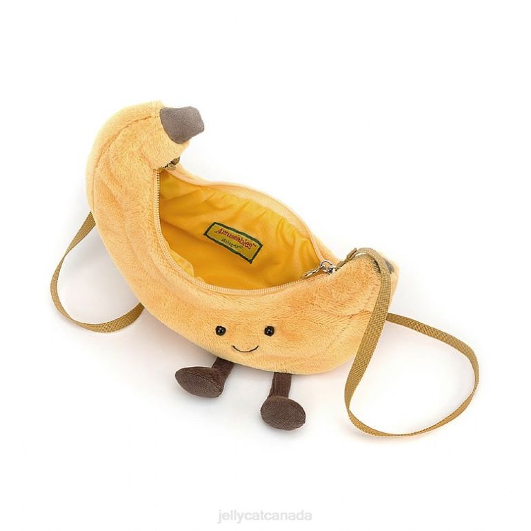 Jellycat Amuseable Banana Bag Yellow BV0TH306 Bag