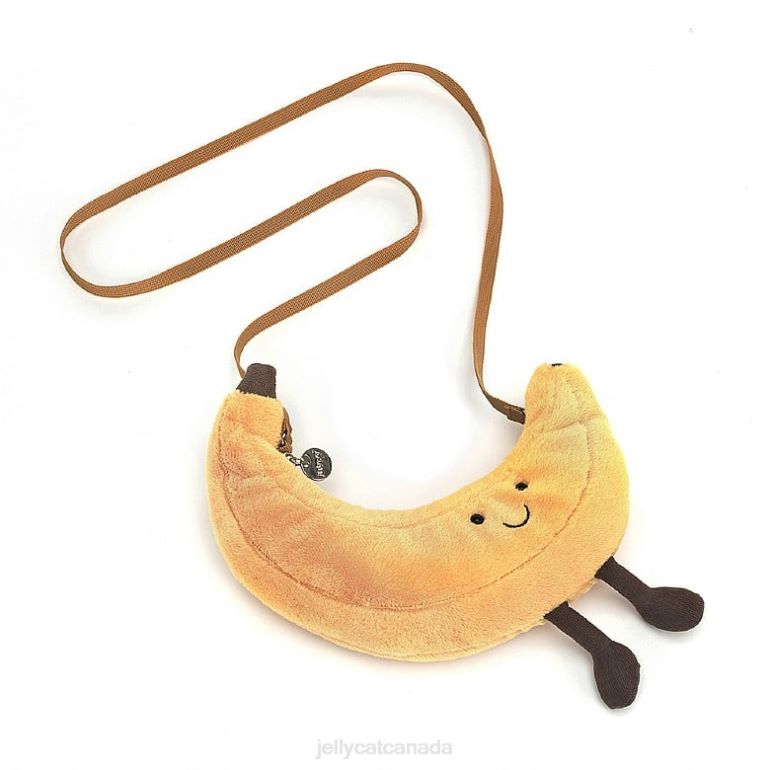 Jellycat Amuseable Banana Bag Yellow BV0TH306 Bag