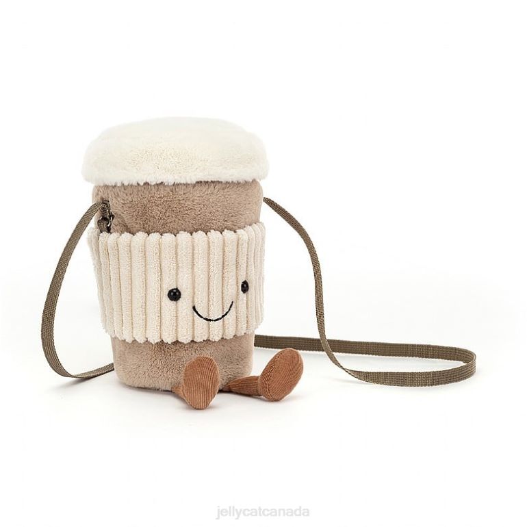 Jellycat Amuseable Coffee-To-Go Bag Beige BV0TH31 Bag
