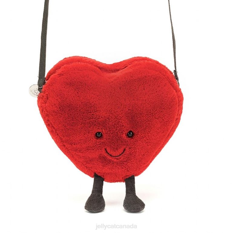 Jellycat Amuseable Heart Bag Red BV0TH230 Bag