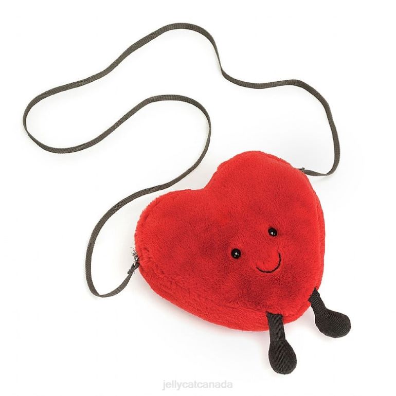 Jellycat Amuseable Heart Bag Red BV0TH230 Bag