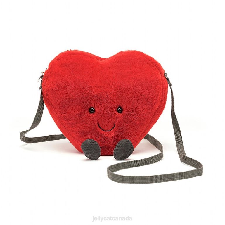 Jellycat Amuseable Heart Bag Red BV0TH230 Bag