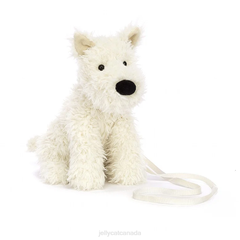 Jellycat Munro Scottie Dog Bag Cream BV0TH679 Bag