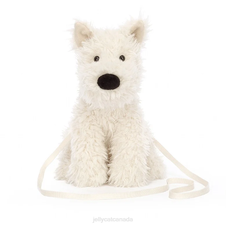 Jellycat Munro Scottie Dog Bag Cream BV0TH679 Bag