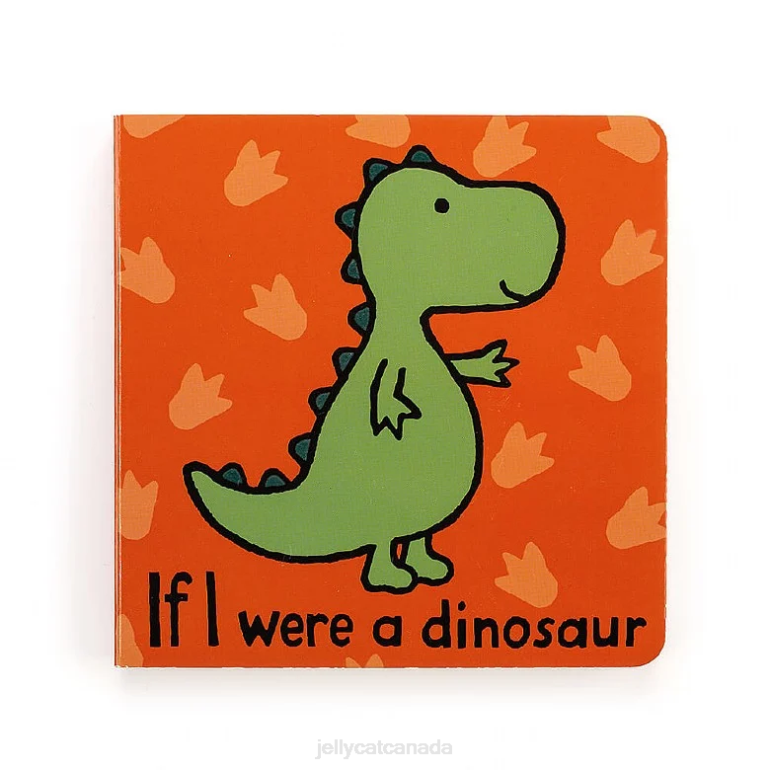 Jellycat If I Were A Dinosaur Book Multi-colour BV0TH802 Book