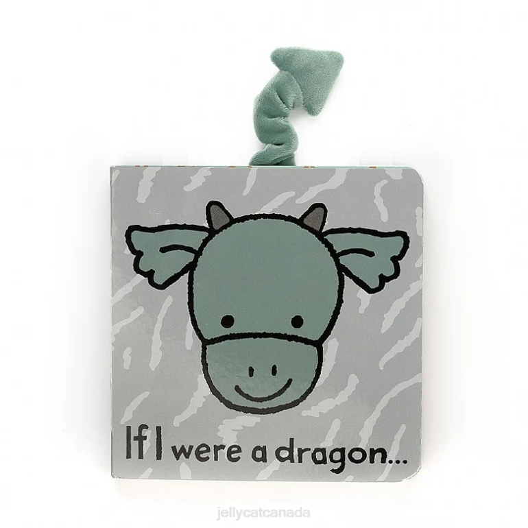 Jellycat If I Were A Dragon Book Multi-colour BV0TH801 Book