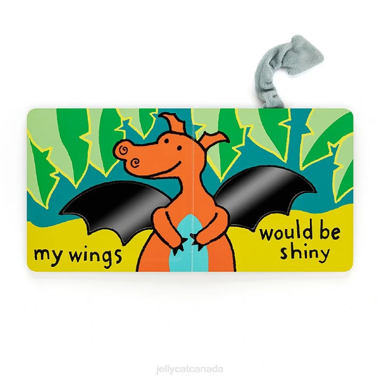 Jellycat If I Were A Dragon Book Multi-colour BV0TH801 Book