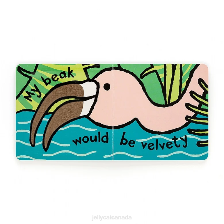 Jellycat If I Were A Flamingo Book Multi-colour BV0TH788 Book