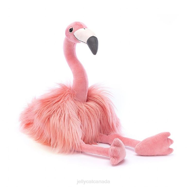 Jellycat If I Were A Flamingo Book and Rosario Flamingo Multi-colour BV0TH797 Book