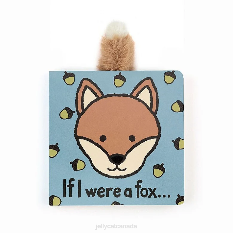 Jellycat If I Were A Fox Book Multi-colour BV0TH771 Book