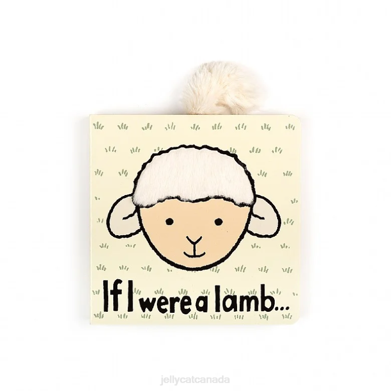 Jellycat If I Were A Lamb Book Multi-colour BV0TH763 Book
