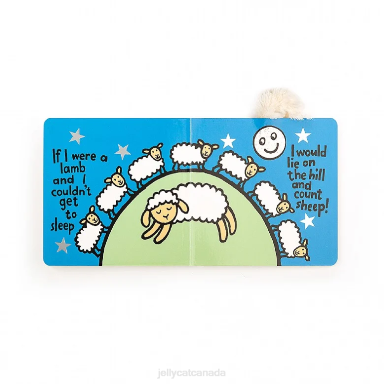Jellycat If I Were A Lamb Book Multi-colour BV0TH763 Book