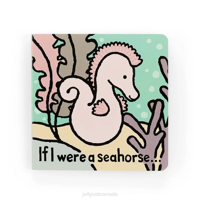 Jellycat If I Were A Seahorse Book Multi-colour BV0TH758 Book