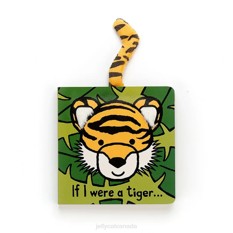 Jellycat If I Were A Tiger Book Multi-colour BV0TH761 Book