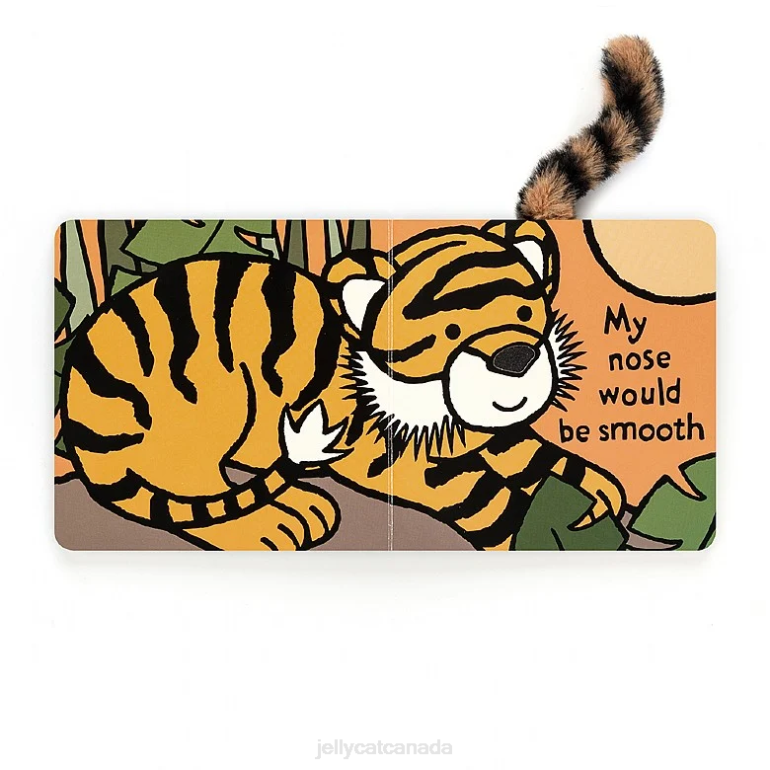Jellycat If I Were A Tiger Book and Bashful Tiger Multi-colour BV0TH786 Book