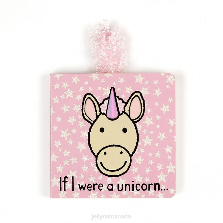 Jellycat If I Were A Unicorn Book Multi-colour BV0TH759 Book