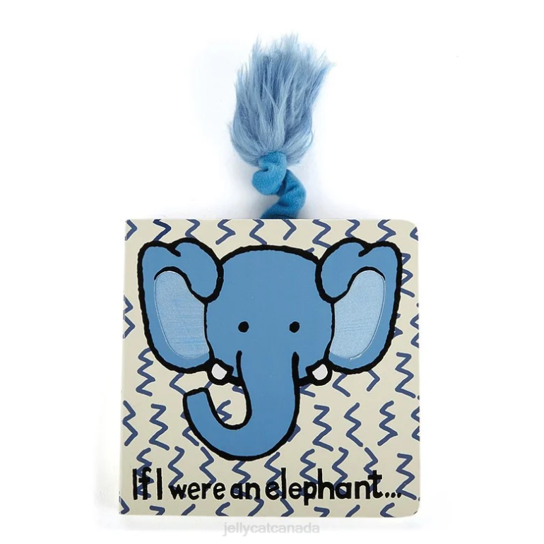 Jellycat If I Were An Elephant Book Multi-colour BV0TH688 Book