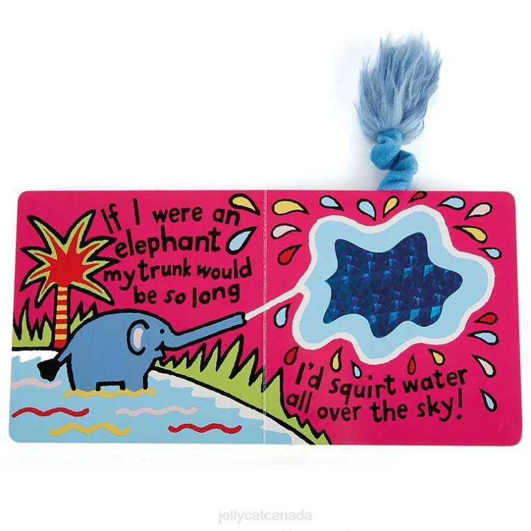 Jellycat If I Were An Elephant Book Multi-colour BV0TH688 Book