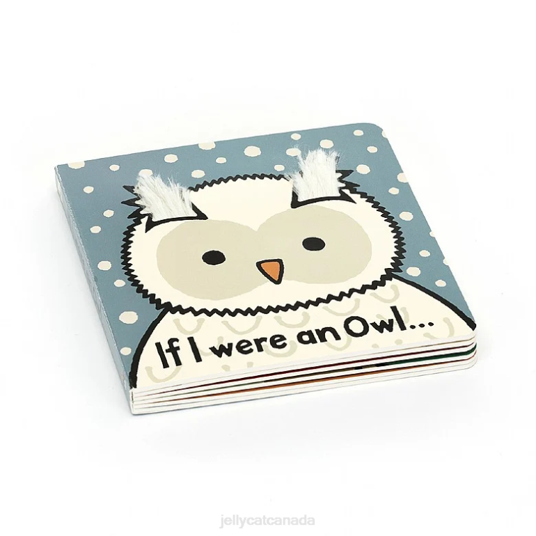 Jellycat If I Were an Owl Board Book Multi-colour BV0TH695 Book