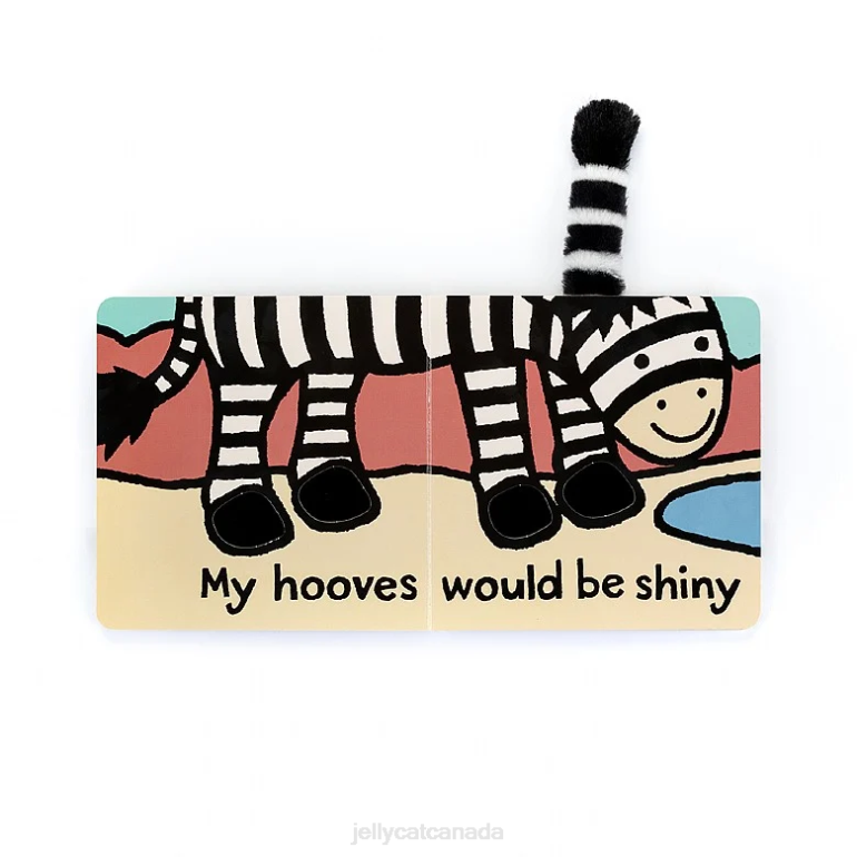 Jellycat If I were a Zebra Board Book Multi-colour BV0TH776 Book