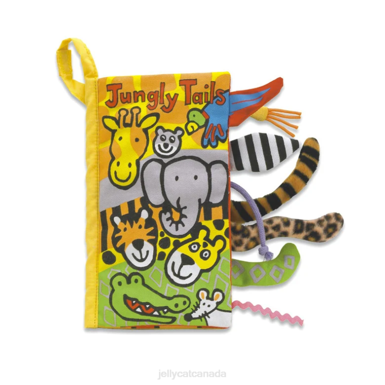 Jellycat Jungly Tails Book Multi-colour BV0TH754 Book