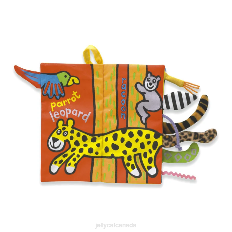 Jellycat Jungly Tails Book Multi-colour BV0TH754 Book