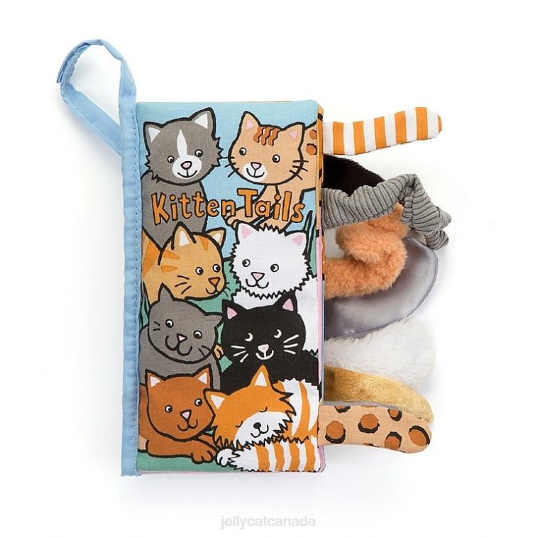 Jellycat Kitten Tails Activity Book Multi-colour BV0TH739 Book