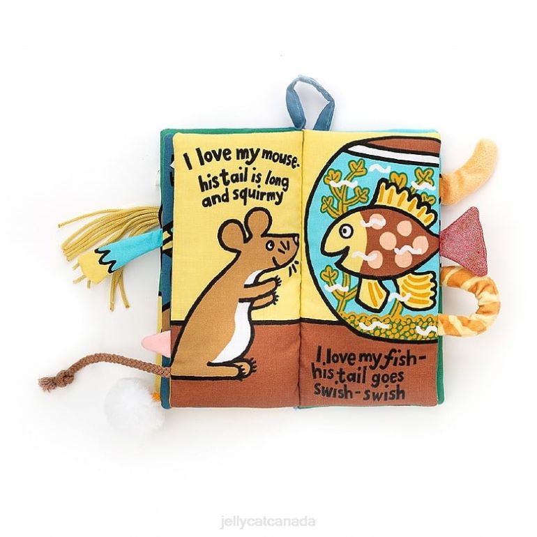 Jellycat Pet Tails Book Multi-colour BV0TH731 Book