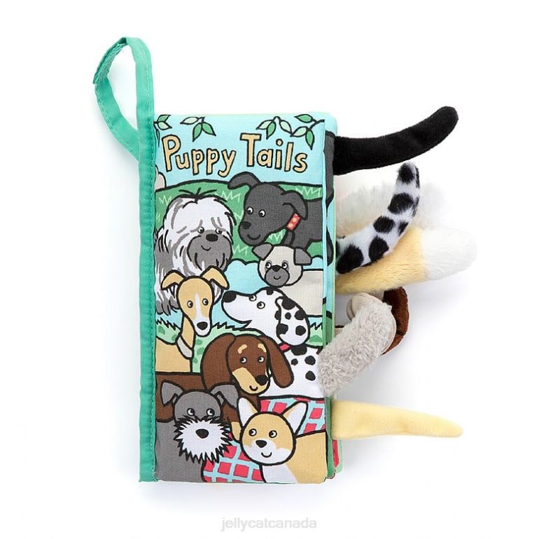 Jellycat Puppy Tails Activity Book Multi-colour BV0TH803 Book