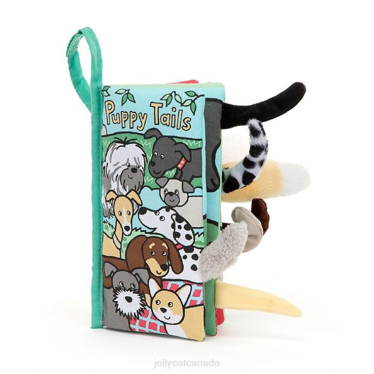 Jellycat Puppy Tails Activity Book Multi-colour BV0TH803 Book