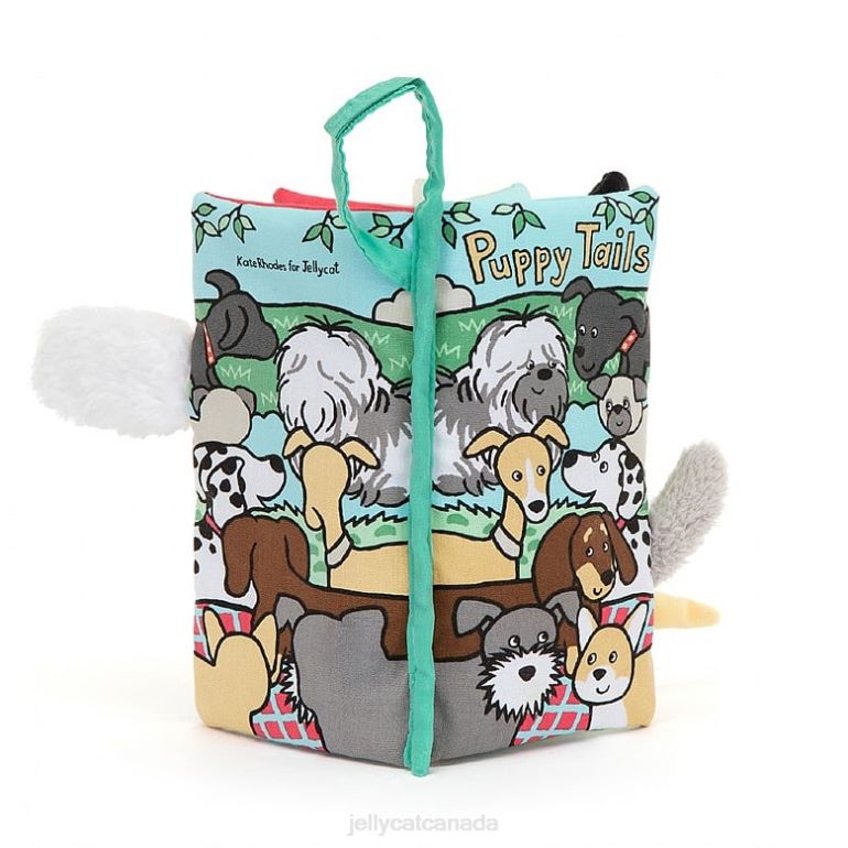 Jellycat Puppy Tails Activity Book Multi-colour BV0TH803 Book