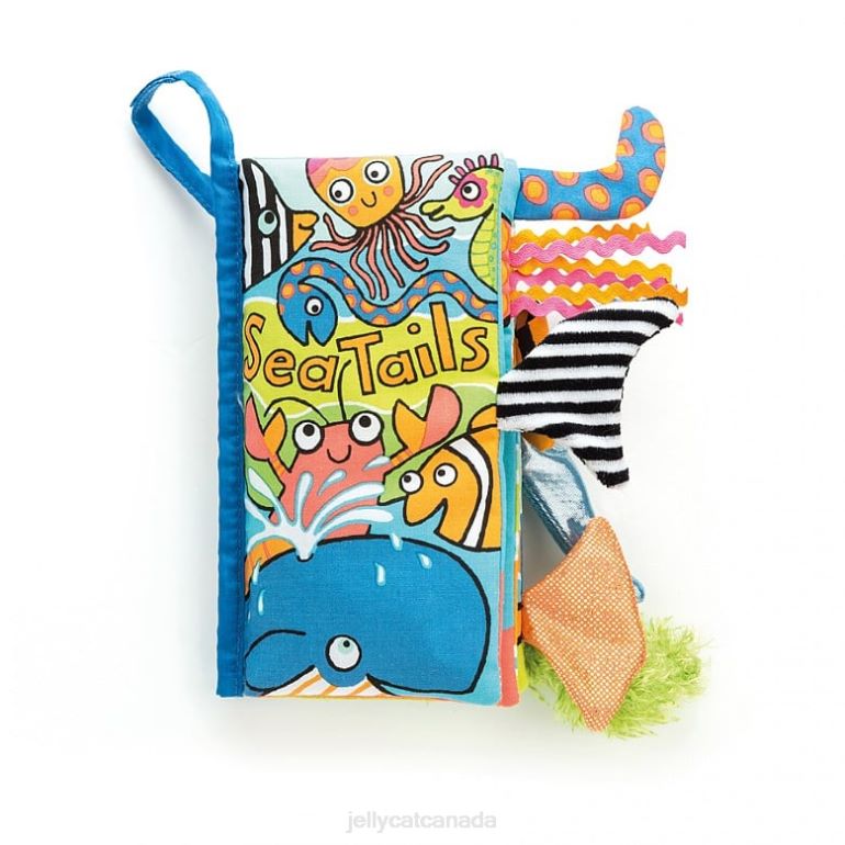 Jellycat Sea Tails Book Multi-colour BV0TH753 Book