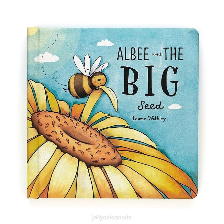 Jellycat Albee And The Big Seed Book Multi-colour BV0TH782 Book