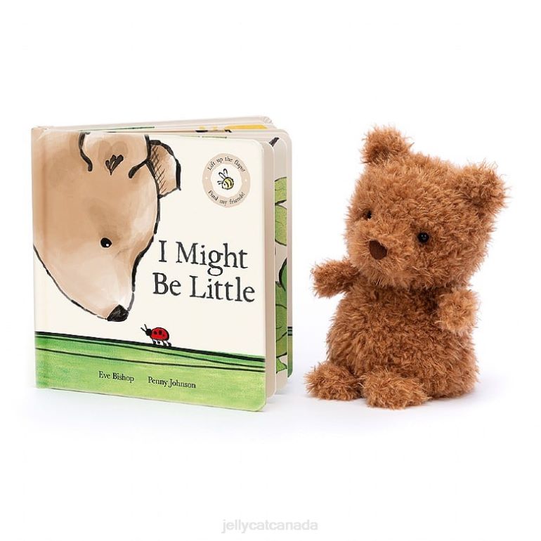 Jellycat I Might Be Little Book and Little Bear Brown BV0TH726 Book