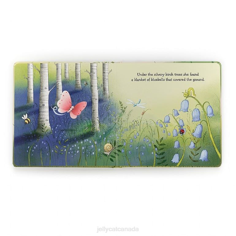 Jellycat In the Wild Garden Book and Beatrice Butterfly Pink BV0TH783 Book