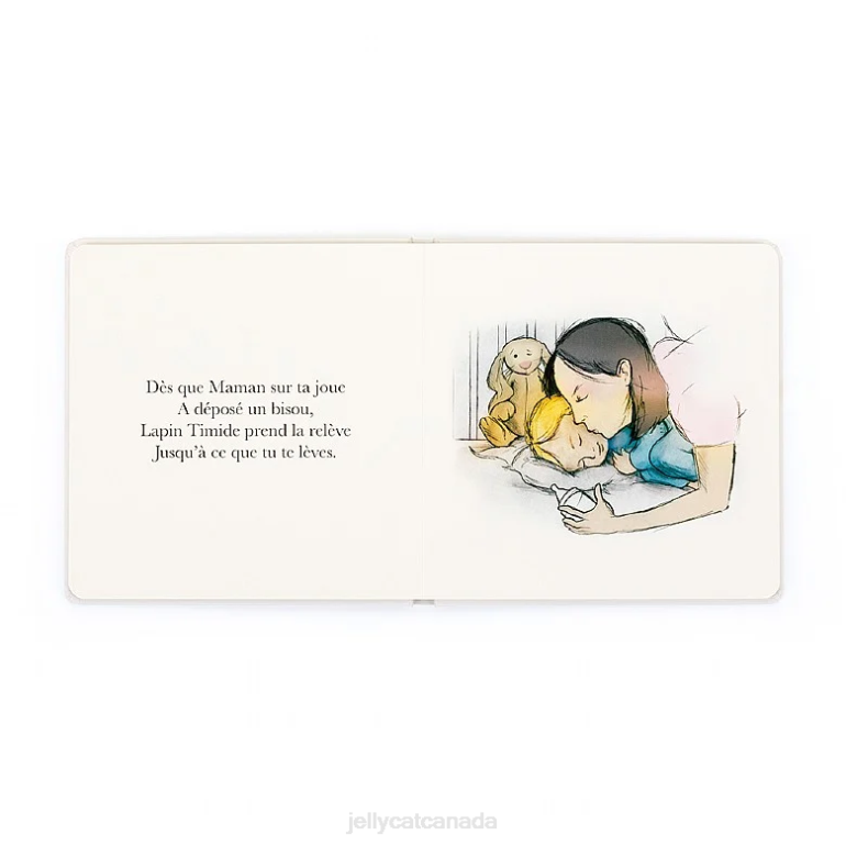Jellycat Lapin Timide Veille Sur Tes Nuits Livre (The Magic Bunny) Multi-colour BV0TH716 Book