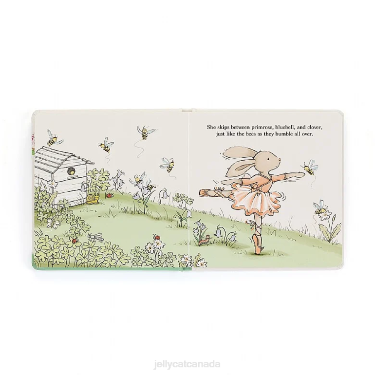 Jellycat Lottie The Ballet Bunny Book Multi-colour BV0TH741 Book