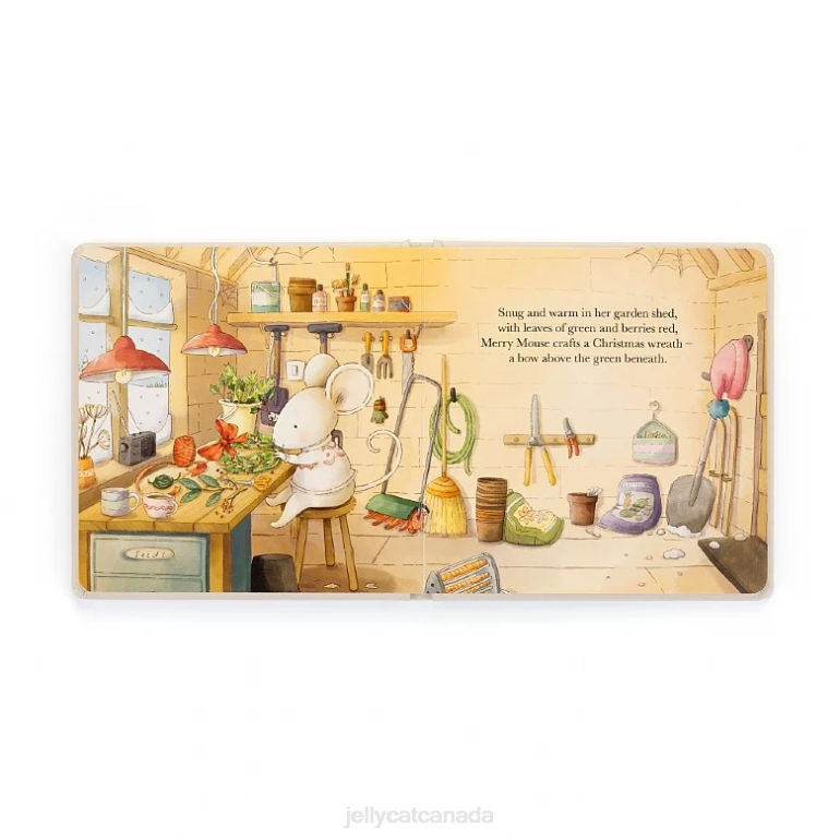 Jellycat Merry Mouse Book Multi-colour BV0TH182 Book