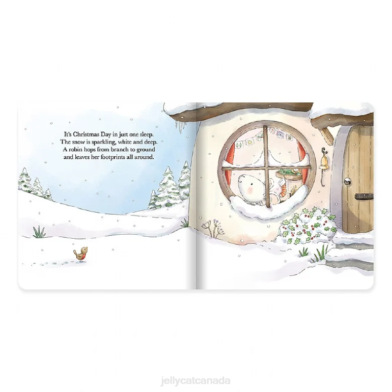 Jellycat Merry Mouse Book and Merry Mouse Cream BV0TH278 Book