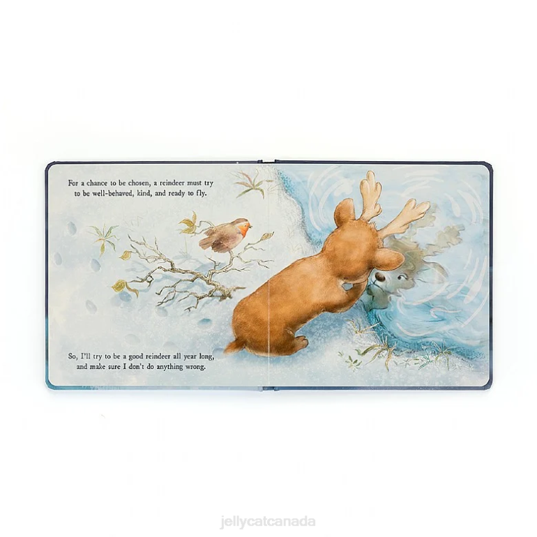 Jellycat Mitzi Reindeer's Dream Book Multi-colour BV0TH193 Book